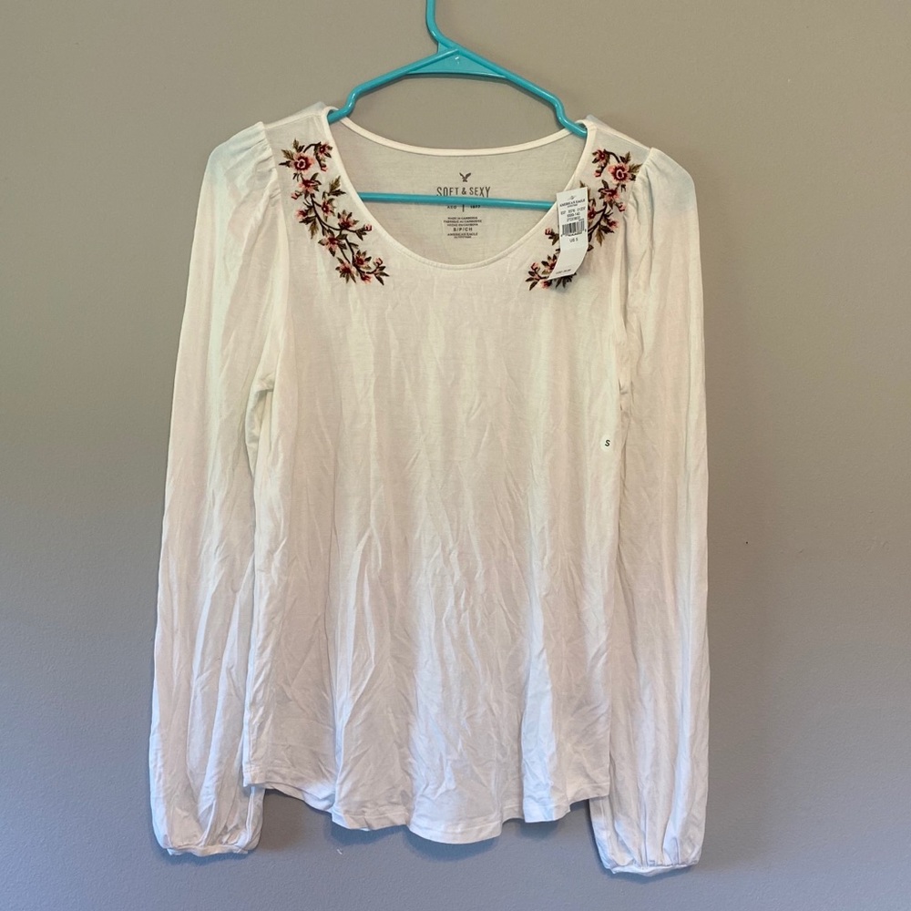 AE Soft and Sexy White Shirt